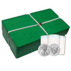 2014 (S) American Silver Eagle Monster Box (500 Coins)