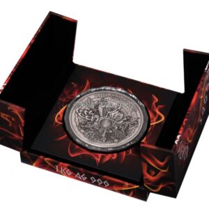 2017 1 Kilo Antique Samoa Greek Chthonic Gods Silver Coin (Box + CoA)