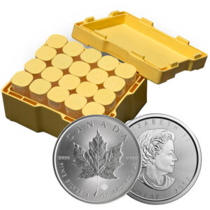 2017 Canadian Silver Maple Leaf Monster Box (500 Coins, BU)