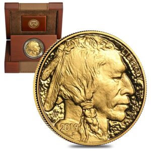 2019-W 1 oz Proof American Gold Buffalo Coin (Box + CoA)