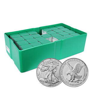 2020 (P) American Silver Eagle Monster Box (500 Coins, Philadelphia)