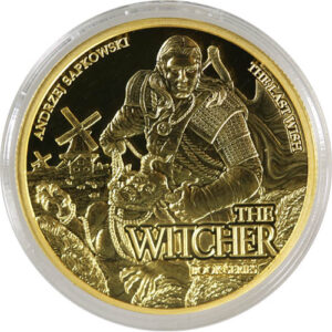 2021 1 oz Proof Niue Gold The Witcher Coin (Box + CoA)