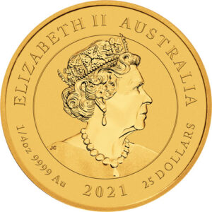 2021 1/4 oz Australian Gold Platypus Coin (BU)