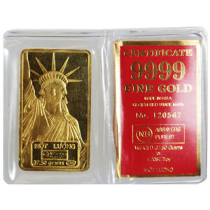37.50 Gram Vietnam Mot Luong Gold Bar (Varied Condition, Varied Design)