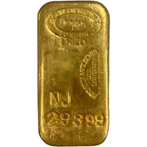 Buy 1 Kilo Johnson Matthey Gold Bar (Mocatta and Goldsmid, Secondary Market)
