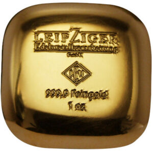 Buy 1 oz Geiger Edelmetalle Square Gold Bar (New)