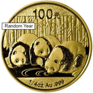 Buy 1/4 oz Chinese Gold Panda Coin (Random Year, Sealed)