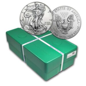 Buy 2016 American Silver Eagle Monster Box (500 Coins, BU)