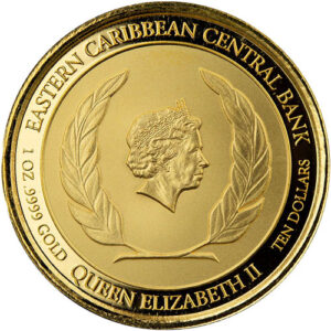Buy 2021 1 oz EC8 Gold St. Lucia Coin (BU)