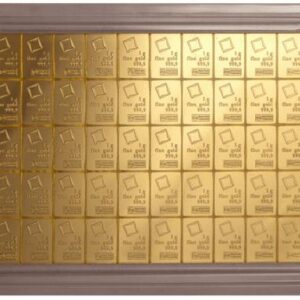 Buy 50 Gram Valcambi Gold CombiBar (50x1g, New w/ Assay)