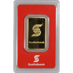 10 oz Scotiabank Gold Bar For Sale (Secondary Market)